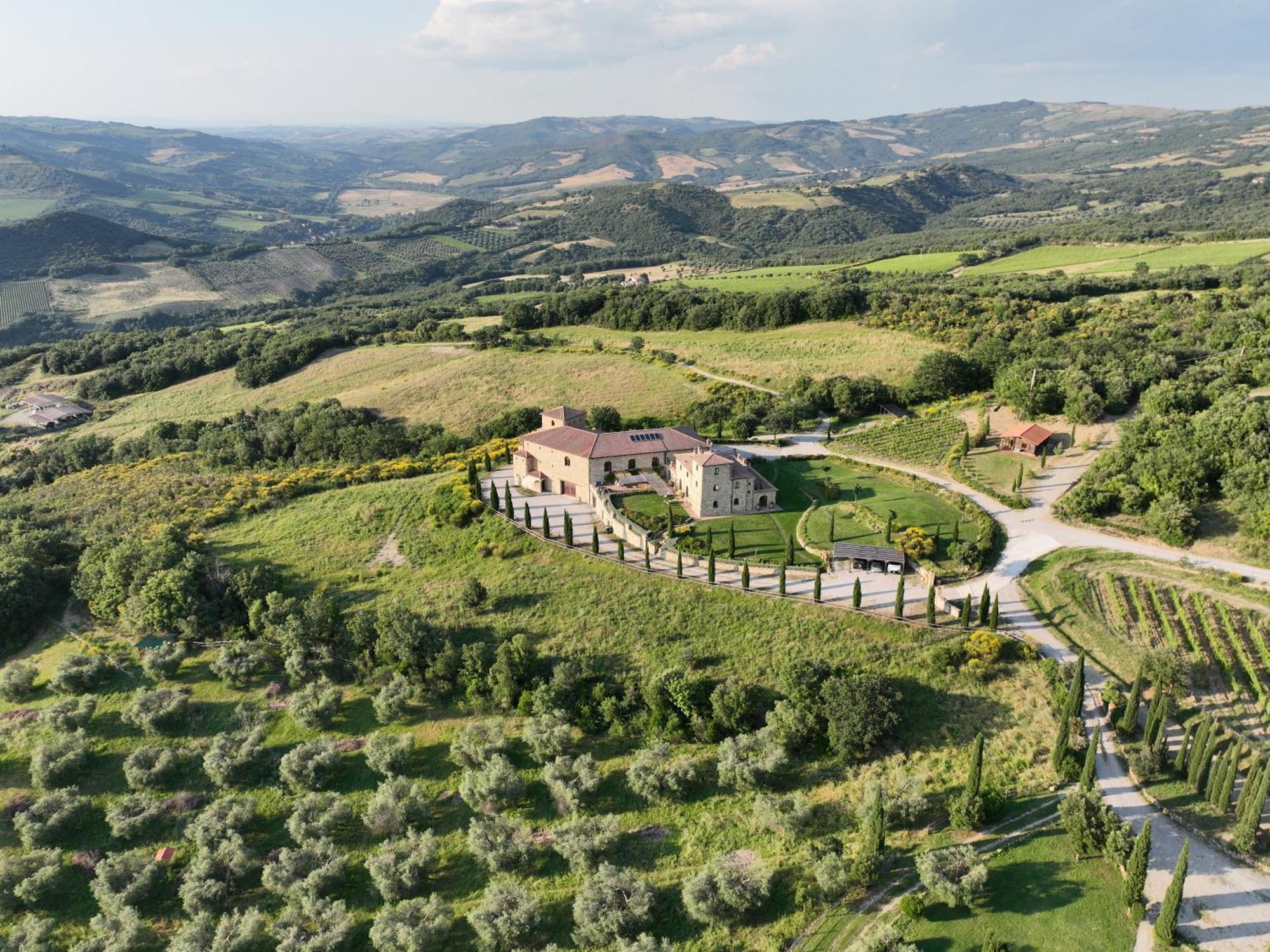 Podere Montale Il Borgo Seggiano Exteriör bild